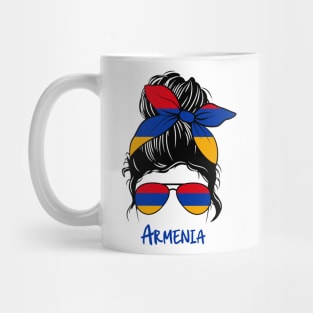 Armenia girl, Proud Flag, Armenia gift heritage, Armenian girlFriend Mug